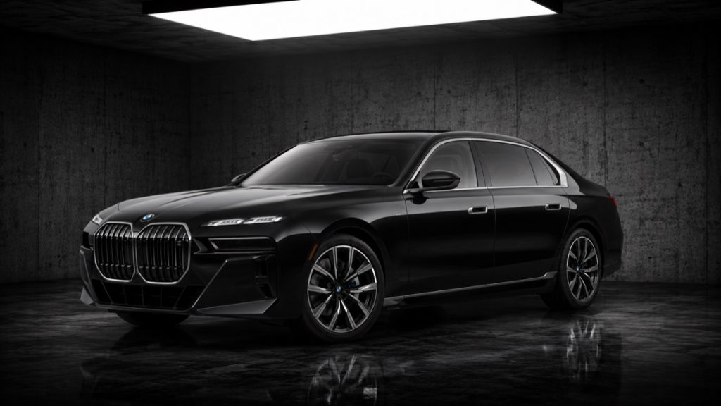 Marquee Limousines BMW i7 electric luxury sedan