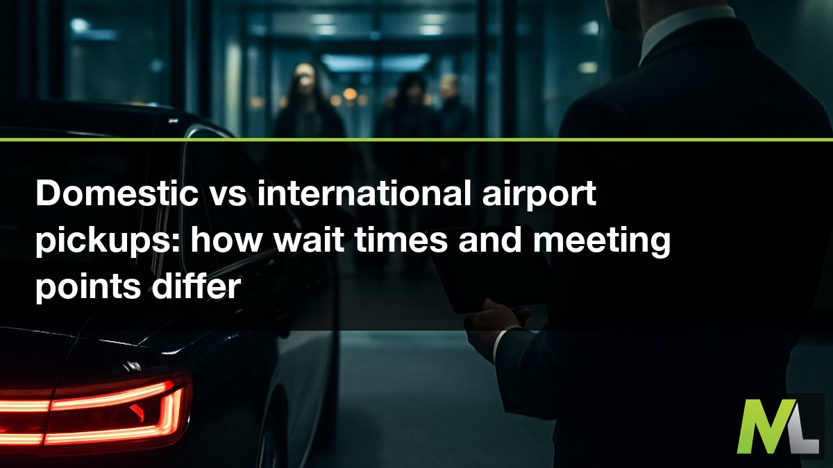 Domestic vs international airport pickups: how wait times and meeting points differ